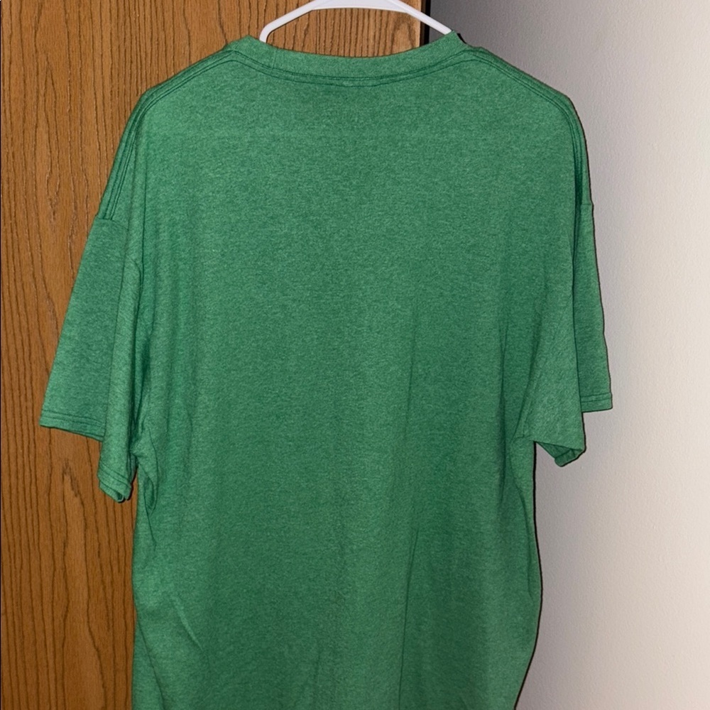 Snoopy Chillin' Green T-Shirt - Picture 2 of 3